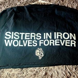 Darc Sport She black crop top size medium